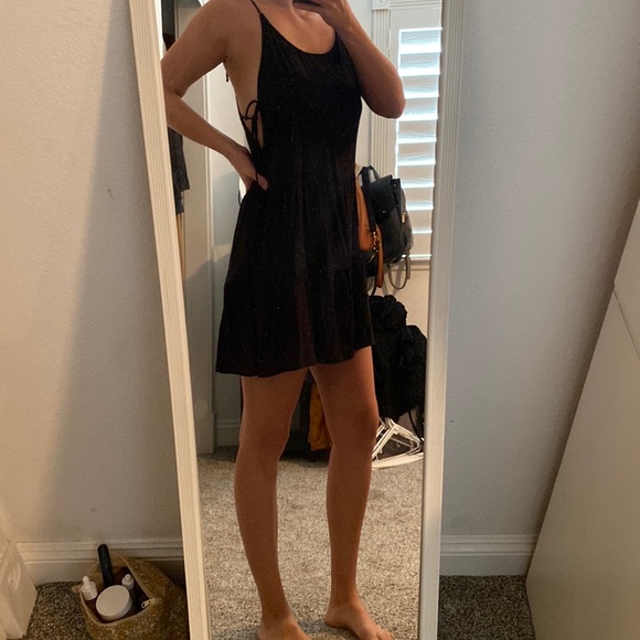 Black Tie Dress - Picture 1 of 5